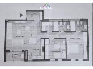 Shitet Apartament 2+1 Tek Kompleksi Univers City (ID B120434) Tirane.