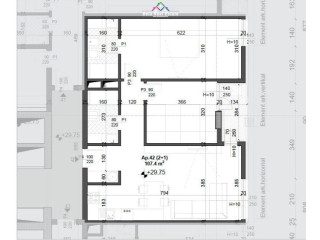 Apartament ne Shitje 2+1+2 tek Fusha e Aviacionit (ID B120608 ) Tirane