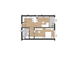 Apartament per shitje 1+1 Tek Kompleksi Turdiu (ID B110400) Tirane