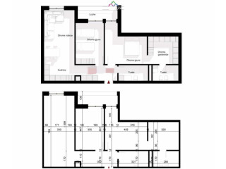 Apartament ne shitje 2+1 ne Paskuqan (ID B120743) Tirane