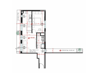 Apartament ne Shitje 1+1 Tek Fusha e Aviacionit (ID B110509) Tirane