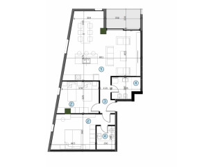 Apartament Ne Shitje 2+1 Ne Kashar ( ID B120797) Tirane