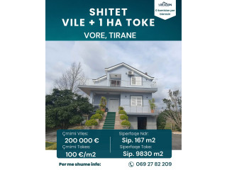 SHITET VILE 3 KATESHE + 9830 M2 TOKE , VORE