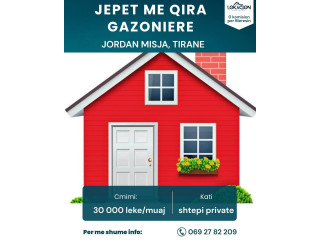 JEPET ME QIRA GARSONIERE - Jordan Misja, Tirane