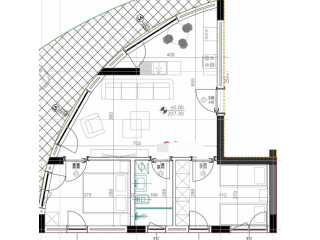 Apartament Ne Shitje 2+1 Tek Rezidenca Kodra e Diellit 2 (ID B120816) Tirane