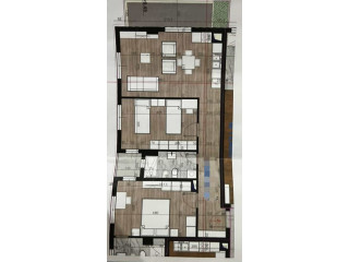 Zyre Me Qera 2+1 Tek Ish Dogana (ID BZ2896) Tirane