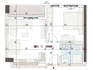 Apartament Ne Shitje 1+1 Ne Paskuqan (ID B110562) Tirane