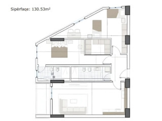 Apartament Ne Shitje 2+1 Ne Paskuqan (ID B120855) Tirane