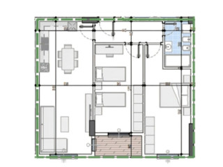 Apartament Ne Shitje 2+1 Ne Paskuqan (ID B120854) Tirane