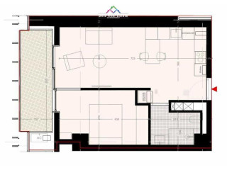 Apartament Ne Shitje 1+1 tek Kthesa e Kamzes (ID B110586) Tirane