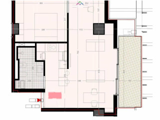 Apartament Ne Shitje 1+1 tek Kthesa e Kamzes (ID B110585) Tirane