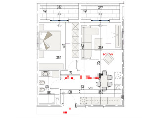 Apartament per Shitje 1+1 Ne Paskuqan (ID B110598) Tirane