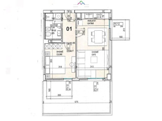 Shitet Apartament 1+1 Ne Xhamllik Tek Kompleksi ASL 2 (ID B110268) Tirane